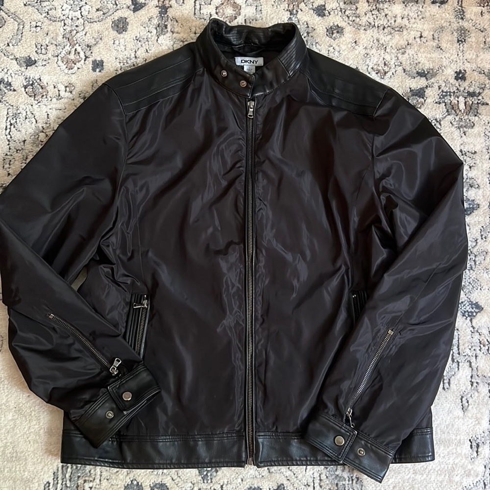 Mens DKNY bomber size L